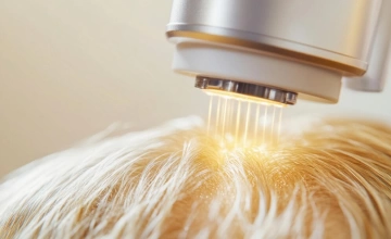 Лазерное стимулирование роста волос